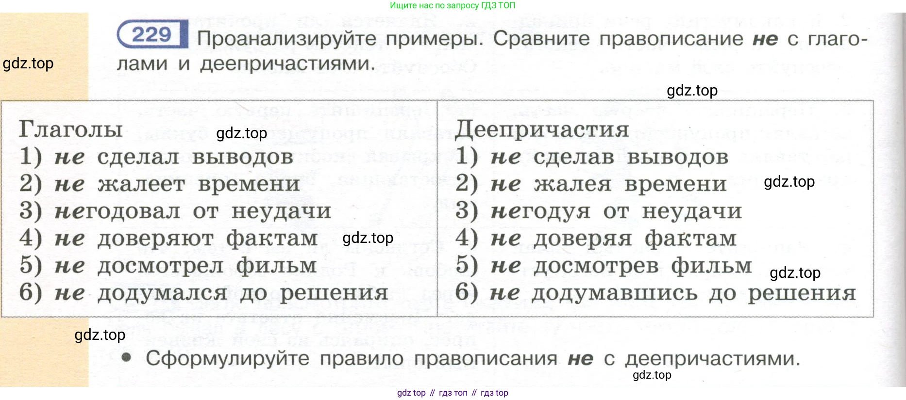 Русский язык, 7 класс Учебник, авторы: Рыбченкова Лидия Макаровна, Александрова Ольга Макаровна, Загоровская Ольга Владимировна, Нарушевич Андрей Георгиевич, Вакурова Ольга Фёдоровна, Григорьев Андрей Владимирович, Кузина Анна Николаевна, издательство Просвещение, Москва, 2019, коричневого цвета, Часть 1, страница 112, номер 229, Условие