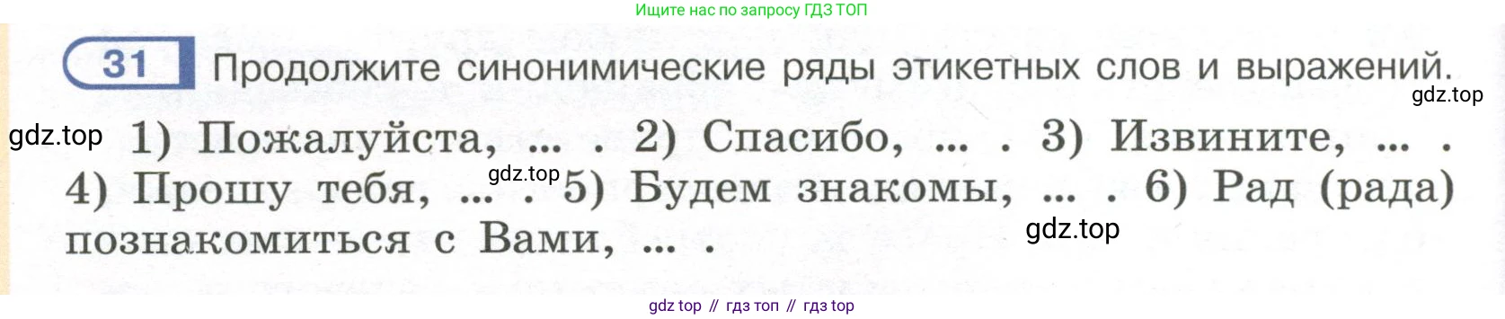 Русский язык, 7 класс Учебник, авторы: Рыбченкова Лидия Макаровна, Александрова Ольга Макаровна, Загоровская Ольга Владимировна, Нарушевич Андрей Георгиевич, Вакурова Ольга Фёдоровна, Григорьев Андрей Владимирович, Кузина Анна Николаевна, издательство Просвещение, Москва, 2019, коричневого цвета, Часть 1, страница 18, номер 31, Условие