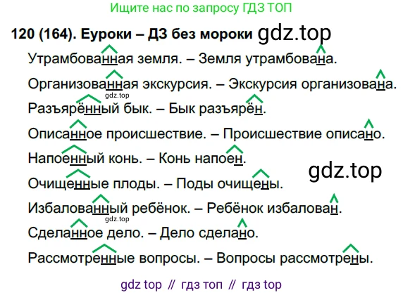 Русский язык, 7 класс Учебник, авторы: Рыбченкова Лидия Макаровна, Александрова Ольга Макаровна, Загоровская Ольга Владимировна, Нарушевич Андрей Георгиевич, Вакурова Ольга Фёдоровна, Григорьев Андрей Владимирович, Кузина Анна Николаевна, издательство Просвещение, Москва, 2019, коричневого цвета, Часть 1, страница 81, номер 164, Решение 2