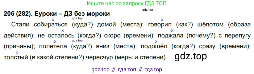 Русский язык, 7 класс Учебник, авторы: Рыбченкова Лидия Макаровна, Александрова Ольга Макаровна, Загоровская Ольга Владимировна, Нарушевич Андрей Георгиевич, Вакурова Ольга Фёдоровна, Григорьев Андрей Владимирович, Кузина Анна Николаевна, издательство Просвещение, Москва, 2019, коричневого цвета, Часть 2, страница 9, номер 282, Решение 2