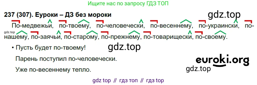 Русский язык, 7 класс Учебник, авторы: Рыбченкова Лидия Макаровна, Александрова Ольга Макаровна, Загоровская Ольга Владимировна, Нарушевич Андрей Георгиевич, Вакурова Ольга Фёдоровна, Григорьев Андрей Владимирович, Кузина Анна Николаевна, издательство Просвещение, Москва, 2019, коричневого цвета, Часть 2, страница 21, номер 307, Решение 2