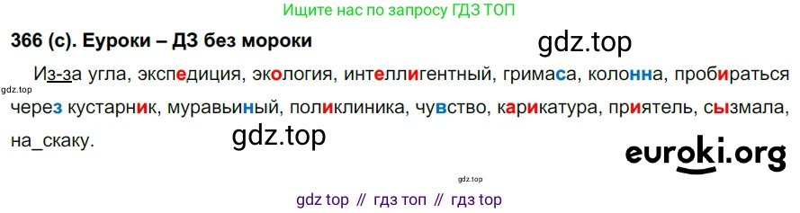 Русский язык, 7 класс Учебник, авторы: Рыбченкова Лидия Макаровна, Александрова Ольга Макаровна, Загоровская Ольга Владимировна, Нарушевич Андрей Георгиевич, Вакурова Ольга Фёдоровна, Григорьев Андрей Владимирович, Кузина Анна Николаевна, издательство Просвещение, Москва, 2019, коричневого цвета, Часть 2, страница 48, номер 366, Решение 2