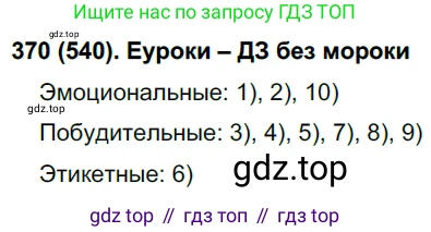 Русский язык, 7 класс Учебник, авторы: Рыбченкова Лидия Макаровна, Александрова Ольга Макаровна, Загоровская Ольга Владимировна, Нарушевич Андрей Георгиевич, Вакурова Ольга Фёдоровна, Григорьев Андрей Владимирович, Кузина Анна Николаевна, издательство Просвещение, Москва, 2019, коричневого цвета, Часть 2, страница 50, номер 370, Решение 2