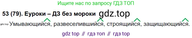Русский язык, 7 класс Учебник, авторы: Рыбченкова Лидия Макаровна, Александрова Ольга Макаровна, Загоровская Ольга Владимировна, Нарушевич Андрей Георгиевич, Вакурова Ольга Фёдоровна, Григорьев Андрей Владимирович, Кузина Анна Николаевна, издательство Просвещение, Москва, 2019, коричневого цвета, Часть 1, страница 45, номер 79, Решение 2