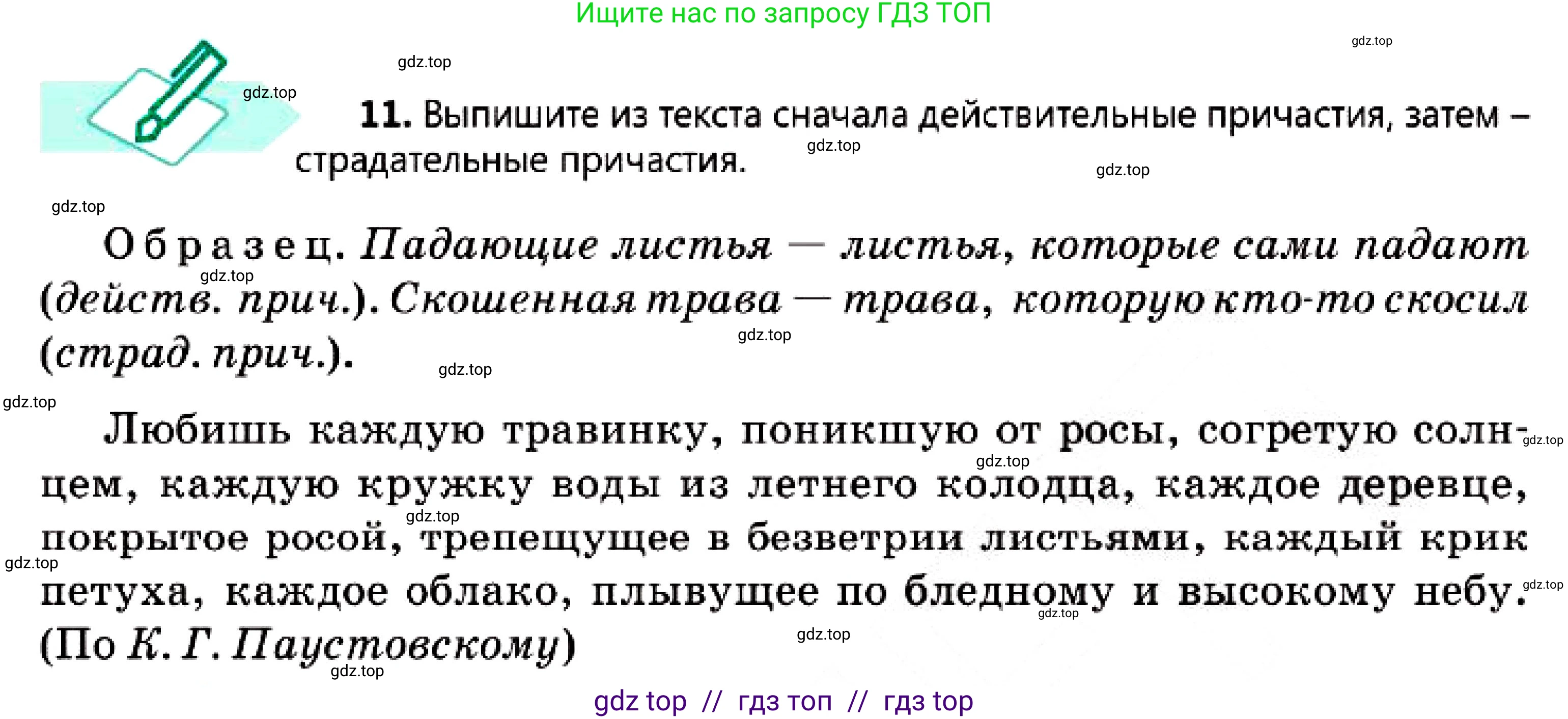 Русский язык, 7 класс Учебник, авторы: Сабитова Зинаида Какбаевна, Скляренко Ксения Сергеевна, Дюсенова Динара Сагимжановна, Жанкидирова Гульжан Токтарбековна, издательство Мектеп, Алматы, 2025, страница 10, номер 11, Условие