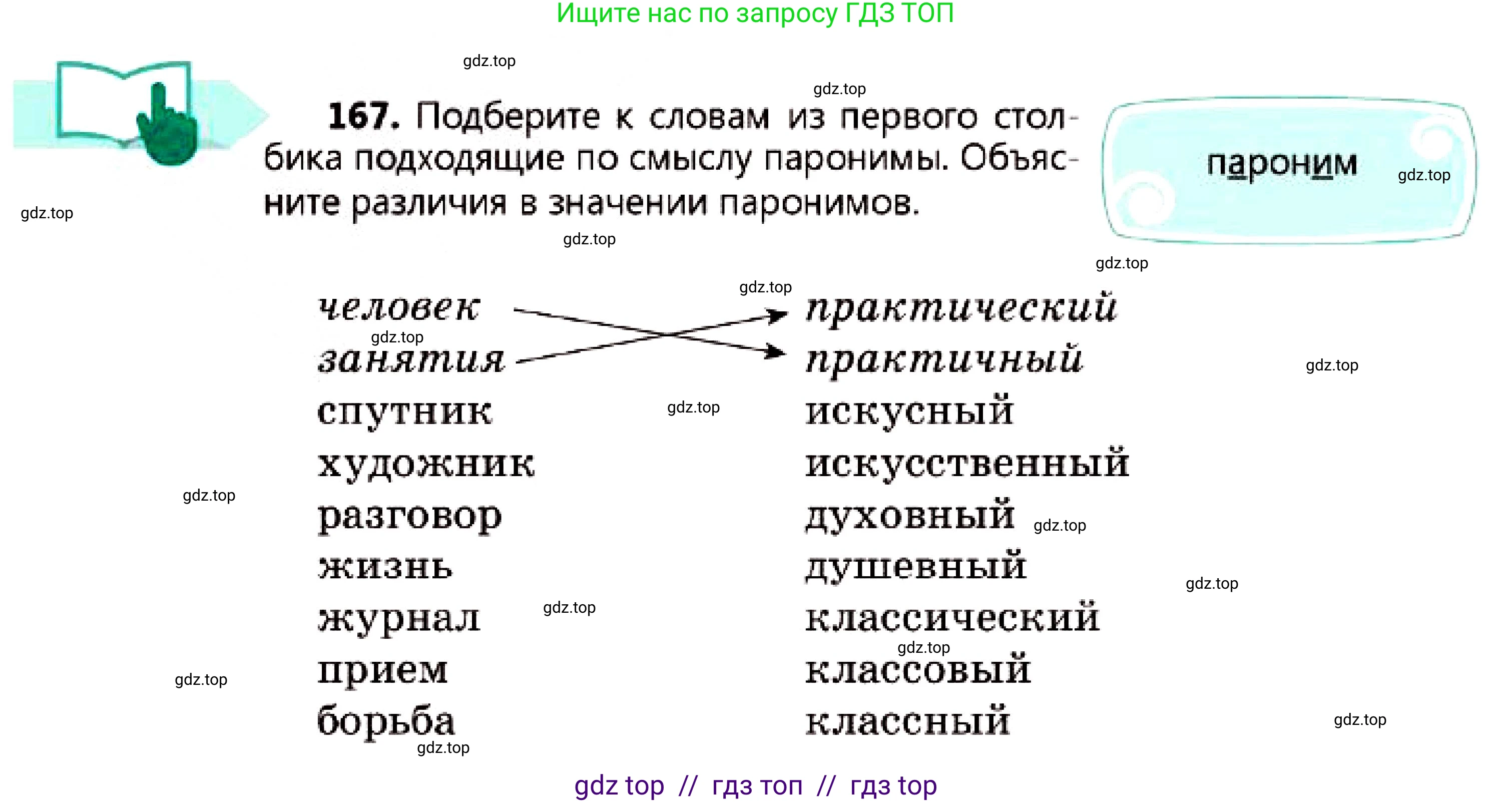 Русский язык, 7 класс Учебник, авторы: Сабитова Зинаида Какбаевна, Скляренко Ксения Сергеевна, Дюсенова Динара Сагимжановна, Жанкидирова Гульжан Токтарбековна, издательство Мектеп, Алматы, 2025, страница 95, номер 167, Условие