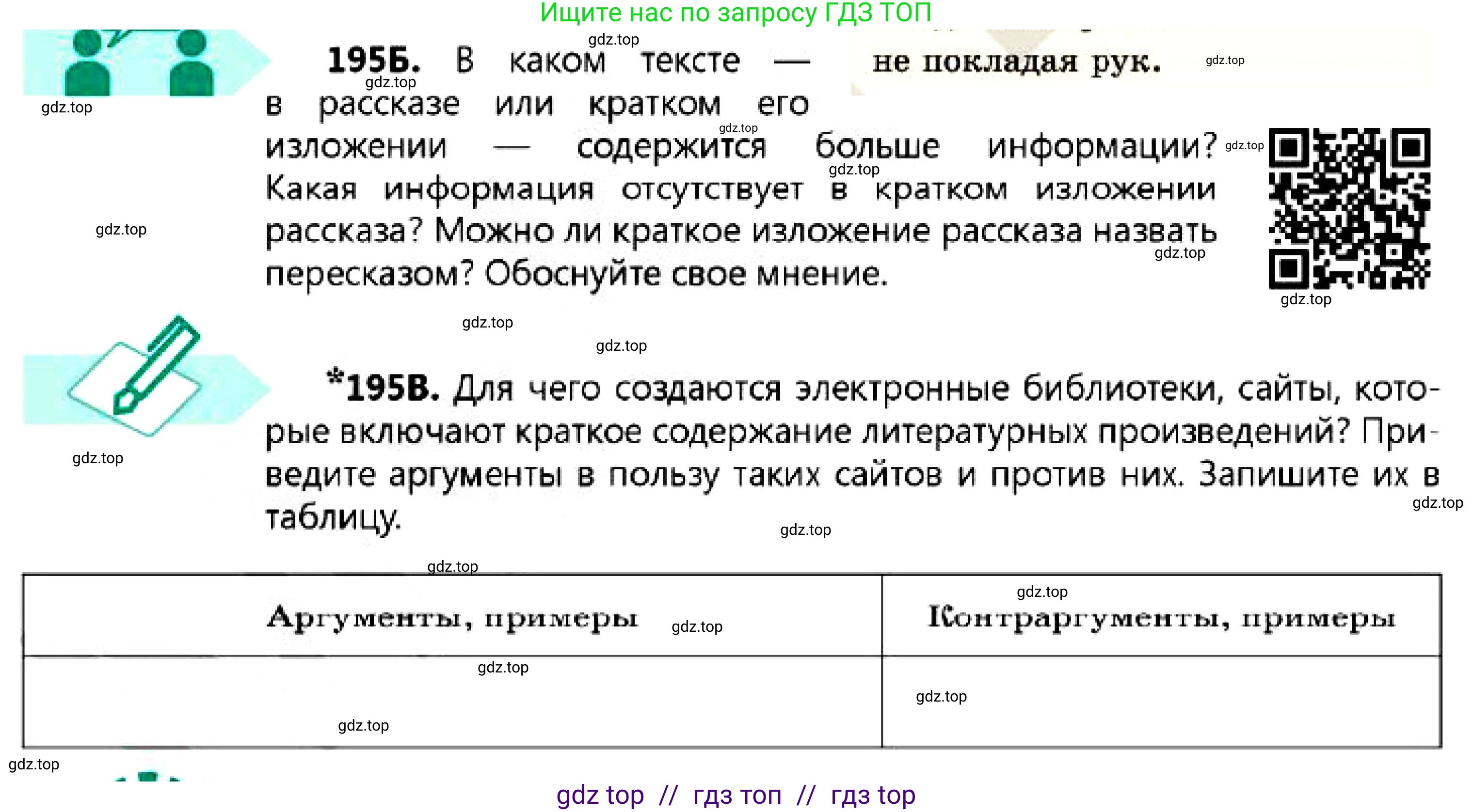 Русский язык, 7 класс Учебник, авторы: Сабитова Зинаида Какбаевна, Скляренко Ксения Сергеевна, Дюсенова Динара Сагимжановна, Жанкидирова Гульжан Токтарбековна, издательство Мектеп, Алматы, 2025, страница 108, номер 195, Условие (продолжение 3)