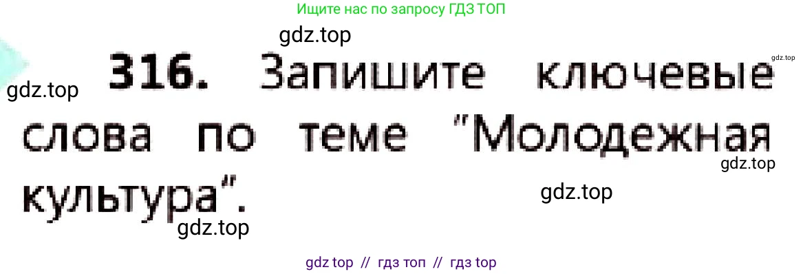 Русский язык, 7 класс Учебник, авторы: Сабитова Зинаида Какбаевна, Скляренко Ксения Сергеевна, Дюсенова Динара Сагимжановна, Жанкидирова Гульжан Токтарбековна, издательство Мектеп, Алматы, 2025, страница 173, номер 316, Условие