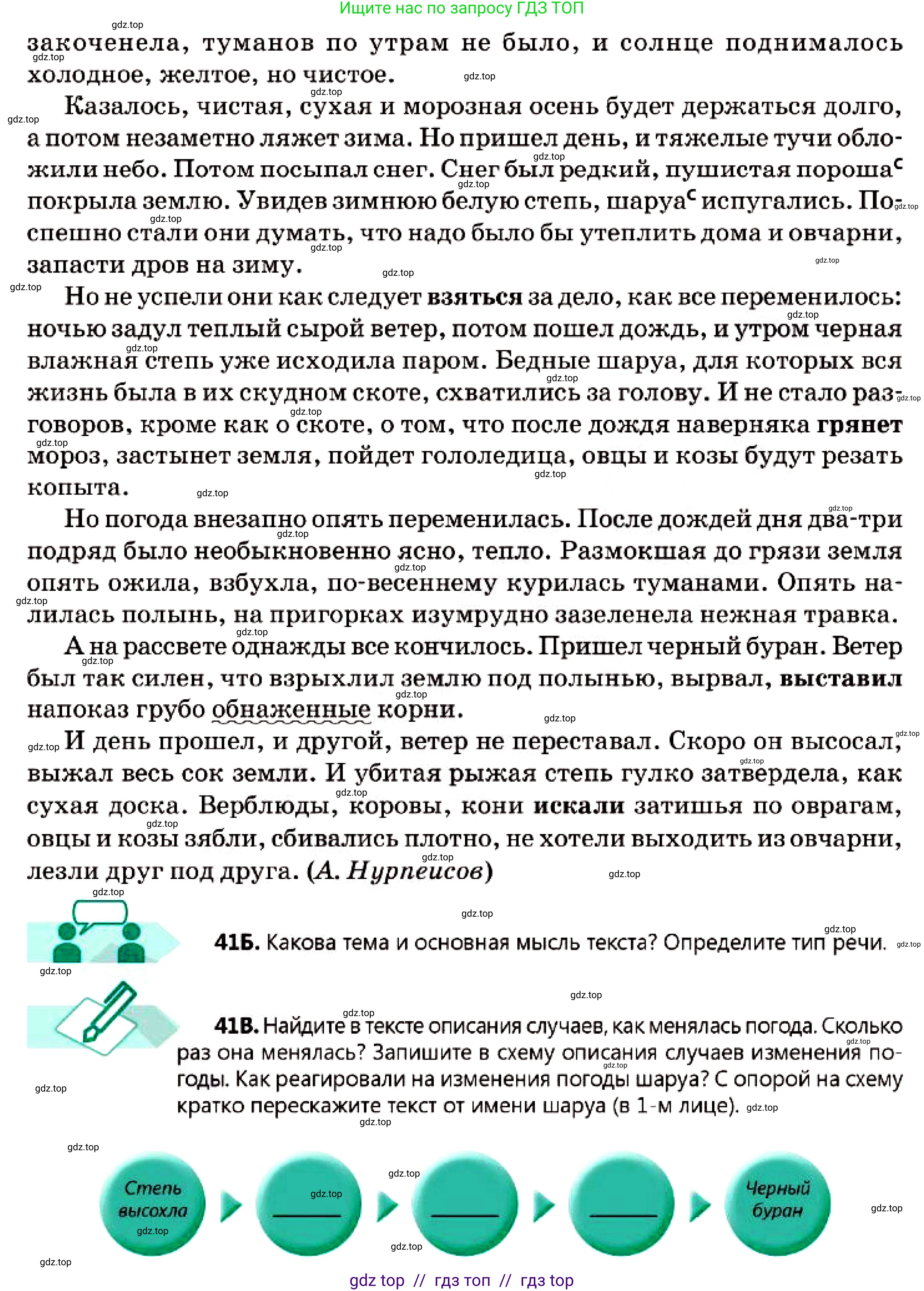 Русский язык, 7 класс Учебник, авторы: Сабитова Зинаида Какбаевна, Скляренко Ксения Сергеевна, Дюсенова Динара Сагимжановна, Жанкидирова Гульжан Токтарбековна, издательство Мектеп, Алматы, 2025, страница 22, номер 41, Условие (продолжение 2)
