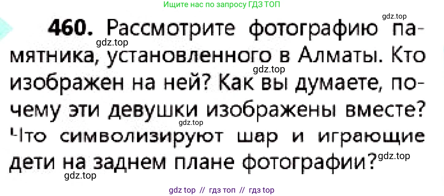 Русский язык, 7 класс Учебник, авторы: Сабитова Зинаида Какбаевна, Скляренко Ксения Сергеевна, Дюсенова Динара Сагимжановна, Жанкидирова Гульжан Токтарбековна, издательство Мектеп, Алматы, 2025, страница 251, номер 460, Условие