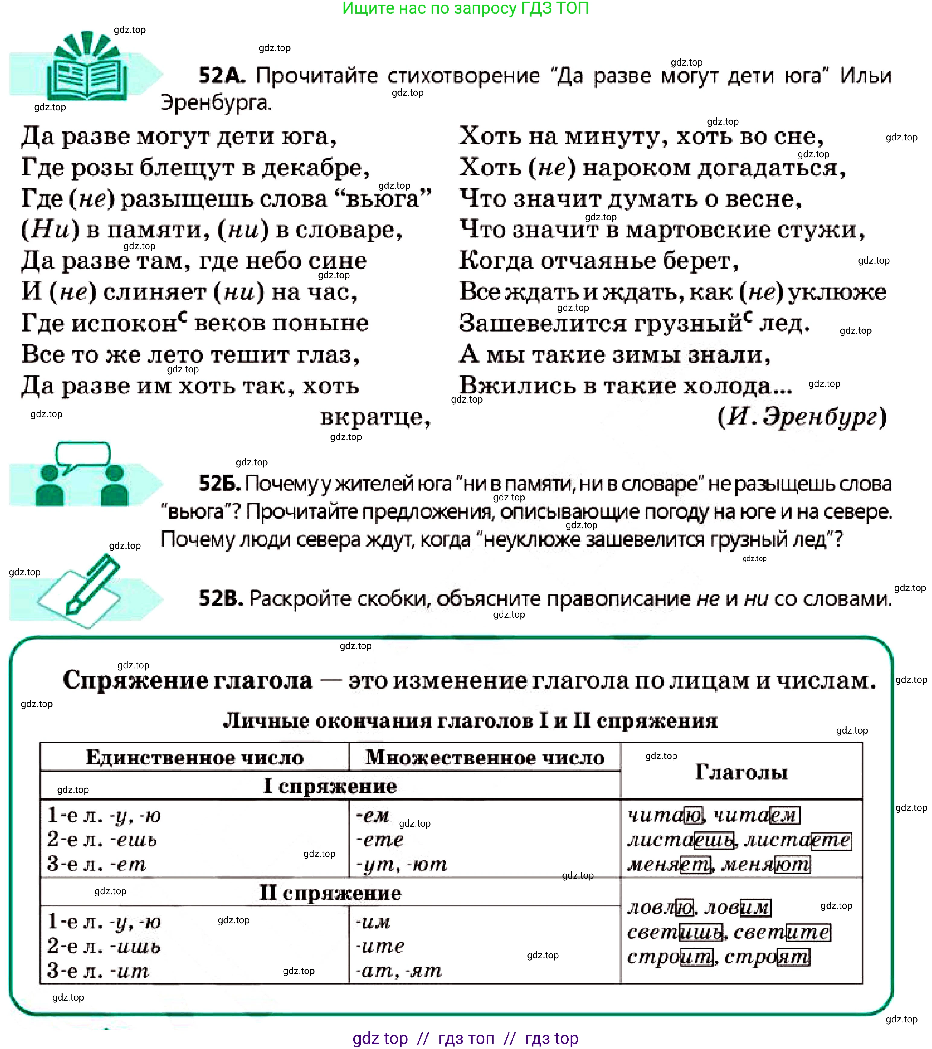 Русский язык, 7 класс Учебник, авторы: Сабитова Зинаида Какбаевна, Скляренко Ксения Сергеевна, Дюсенова Динара Сагимжановна, Жанкидирова Гульжан Токтарбековна, издательство Мектеп, Алматы, 2025, страница 30, номер 52, Условие