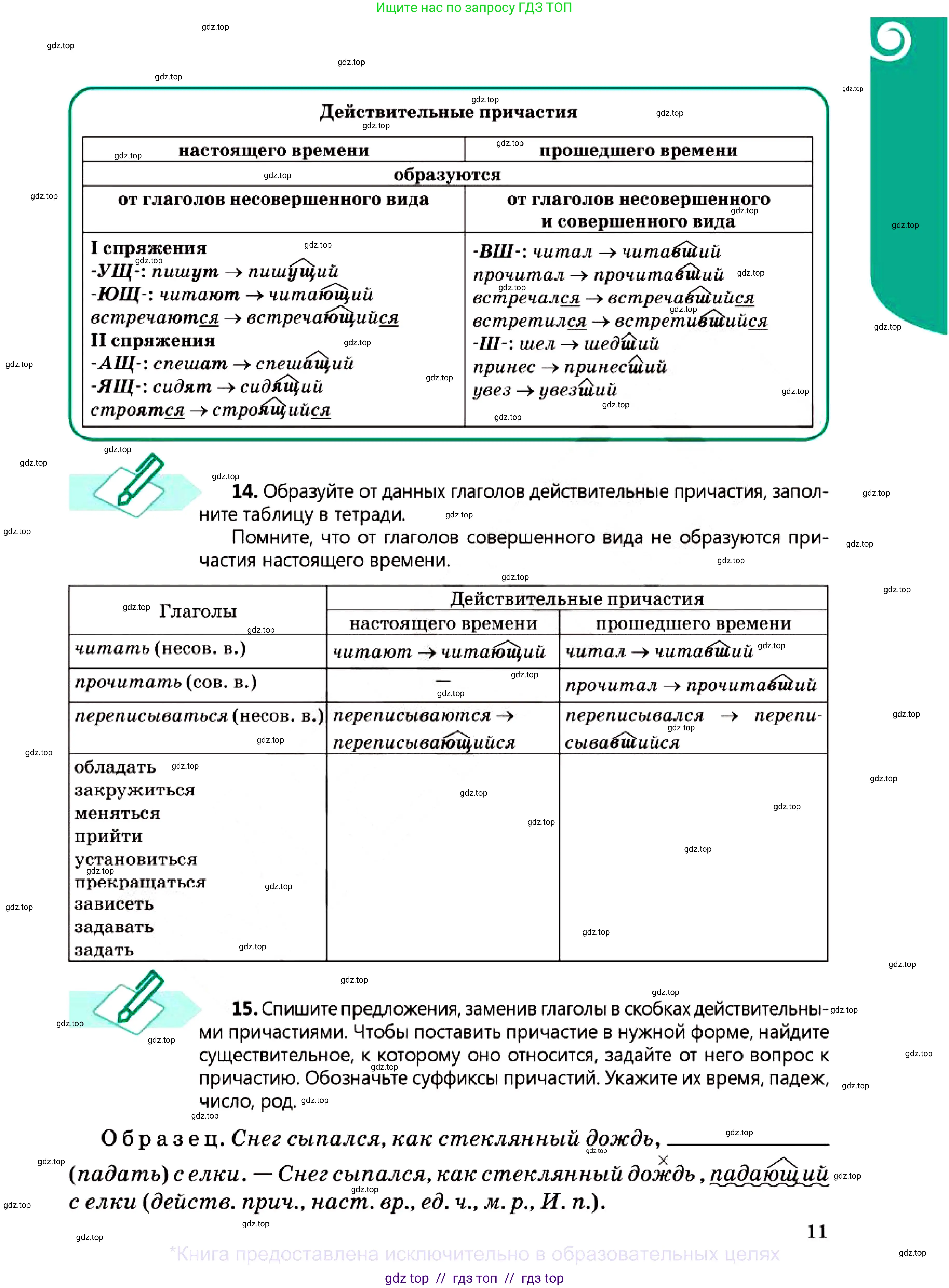 Русский язык, 7 класс Учебник, авторы: Сабитова Зинаида Какбаевна, Скляренко Ксения Сергеевна, Дюсенова Динара Сагимжановна, Жанкидирова Гульжан Токтарбековна, издательство Мектеп, Алматы, 2025, страница 11