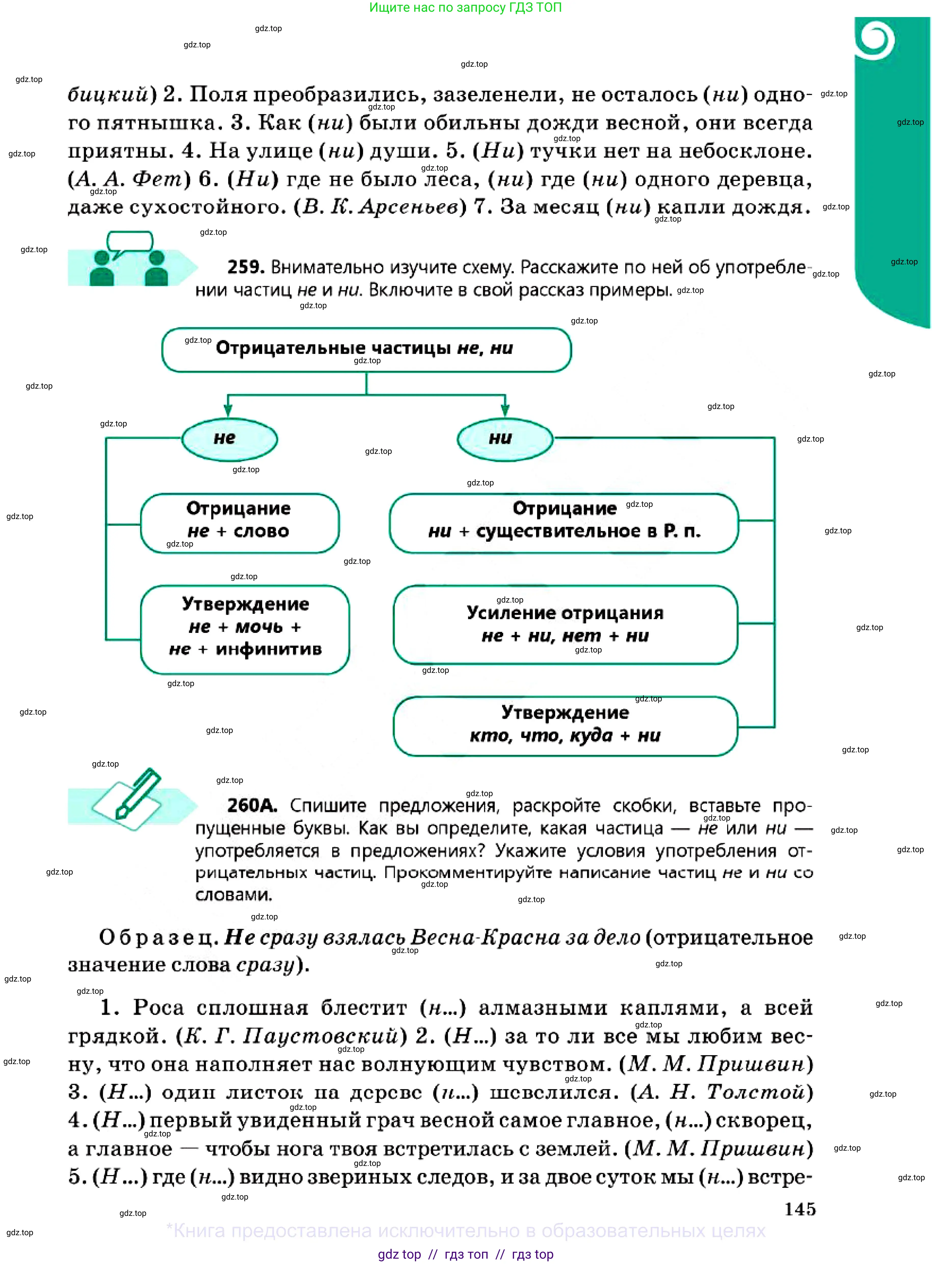 Русский язык, 7 класс Учебник, авторы: Сабитова Зинаида Какбаевна, Скляренко Ксения Сергеевна, Дюсенова Динара Сагимжановна, Жанкидирова Гульжан Токтарбековна, издательство Мектеп, Алматы, 2025, страница 145