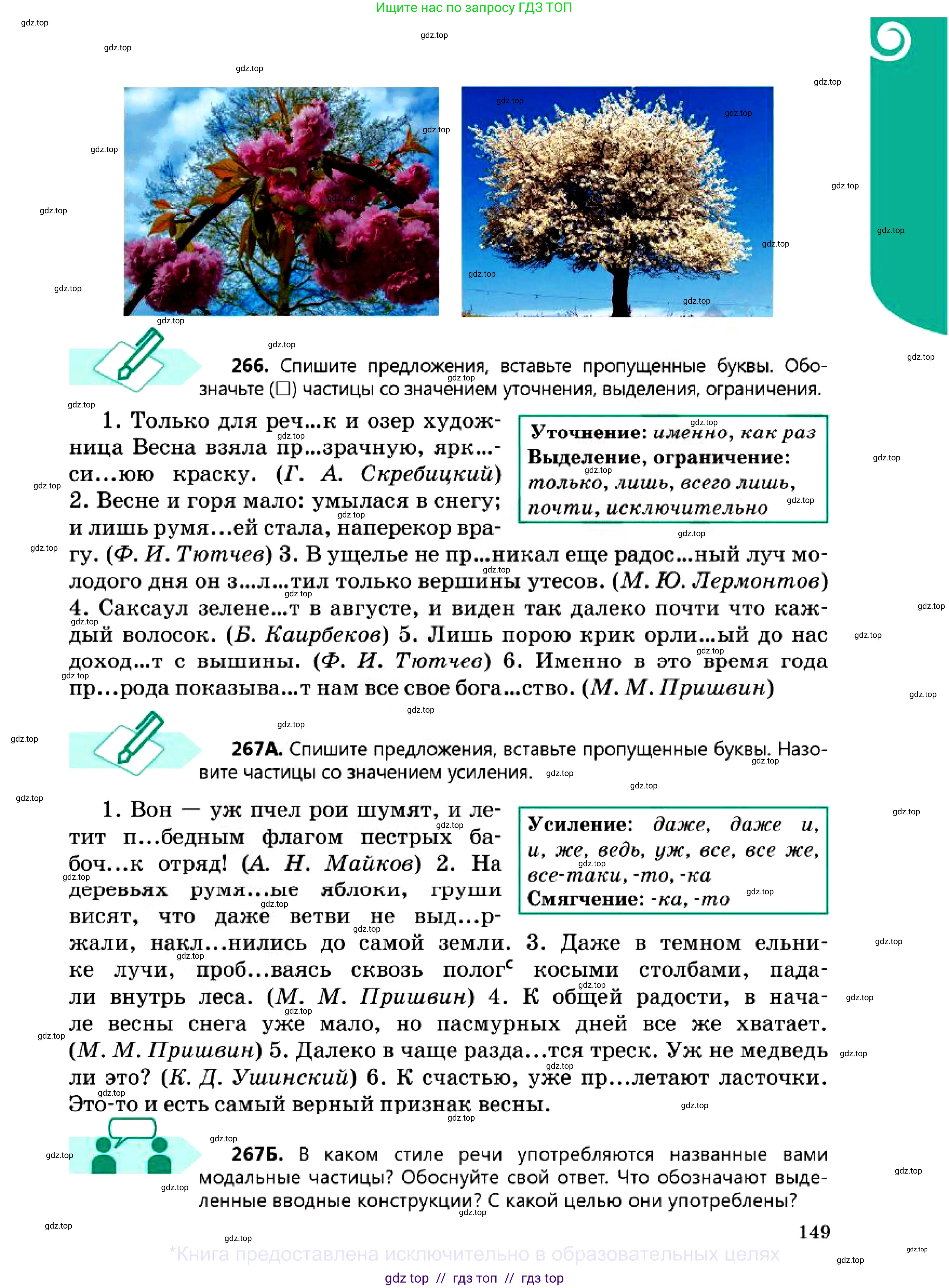 Русский язык, 7 класс Учебник, авторы: Сабитова Зинаида Какбаевна, Скляренко Ксения Сергеевна, Дюсенова Динара Сагимжановна, Жанкидирова Гульжан Токтарбековна, издательство Мектеп, Алматы, 2025, страница 149