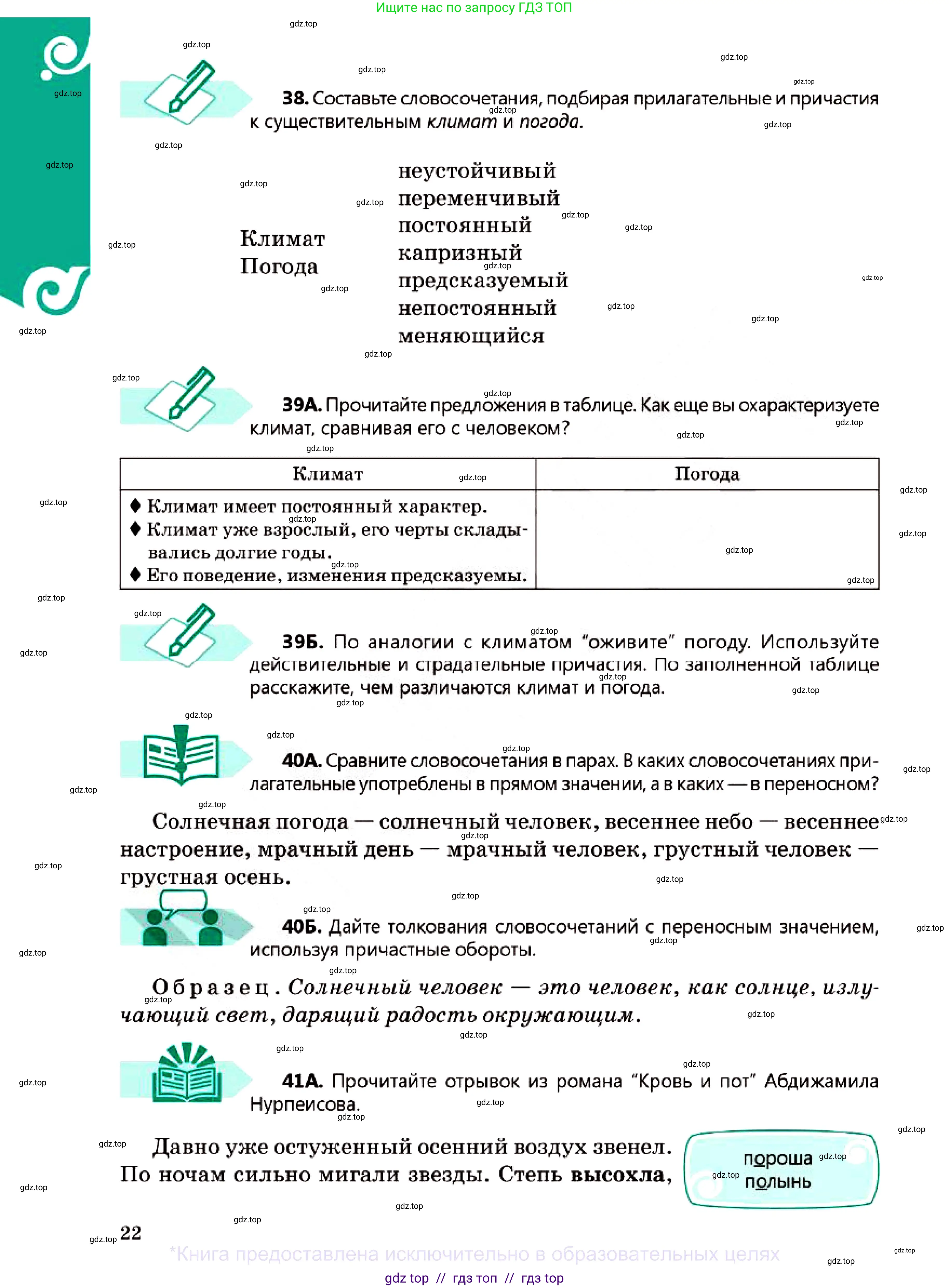 Русский язык, 7 класс Учебник, авторы: Сабитова Зинаида Какбаевна, Скляренко Ксения Сергеевна, Дюсенова Динара Сагимжановна, Жанкидирова Гульжан Токтарбековна, издательство Мектеп, Алматы, 2025, страница 22