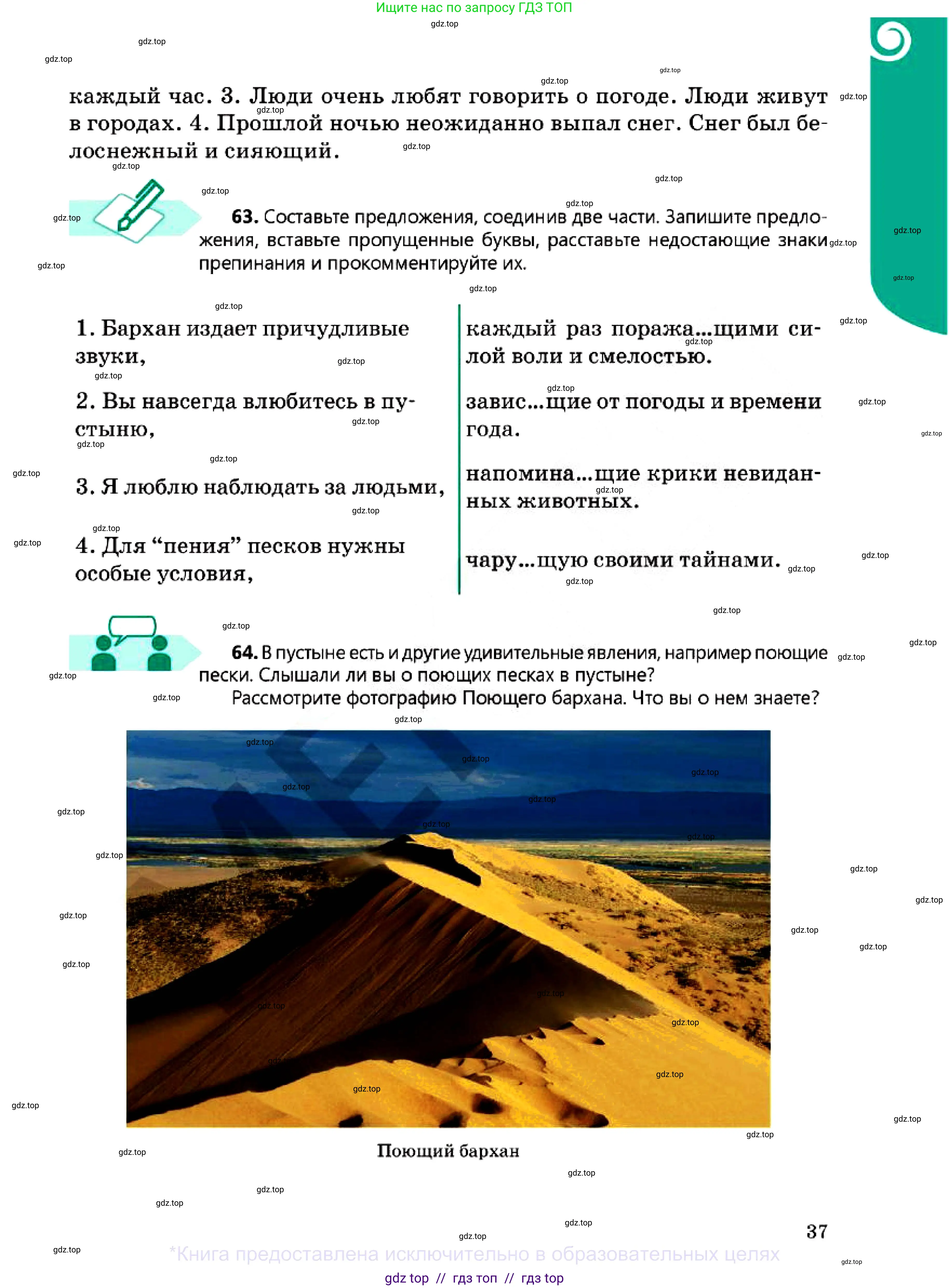 Русский язык, 7 класс Учебник, авторы: Сабитова Зинаида Какбаевна, Скляренко Ксения Сергеевна, Дюсенова Динара Сагимжановна, Жанкидирова Гульжан Токтарбековна, издательство Мектеп, Алматы, 2025, страница 37
