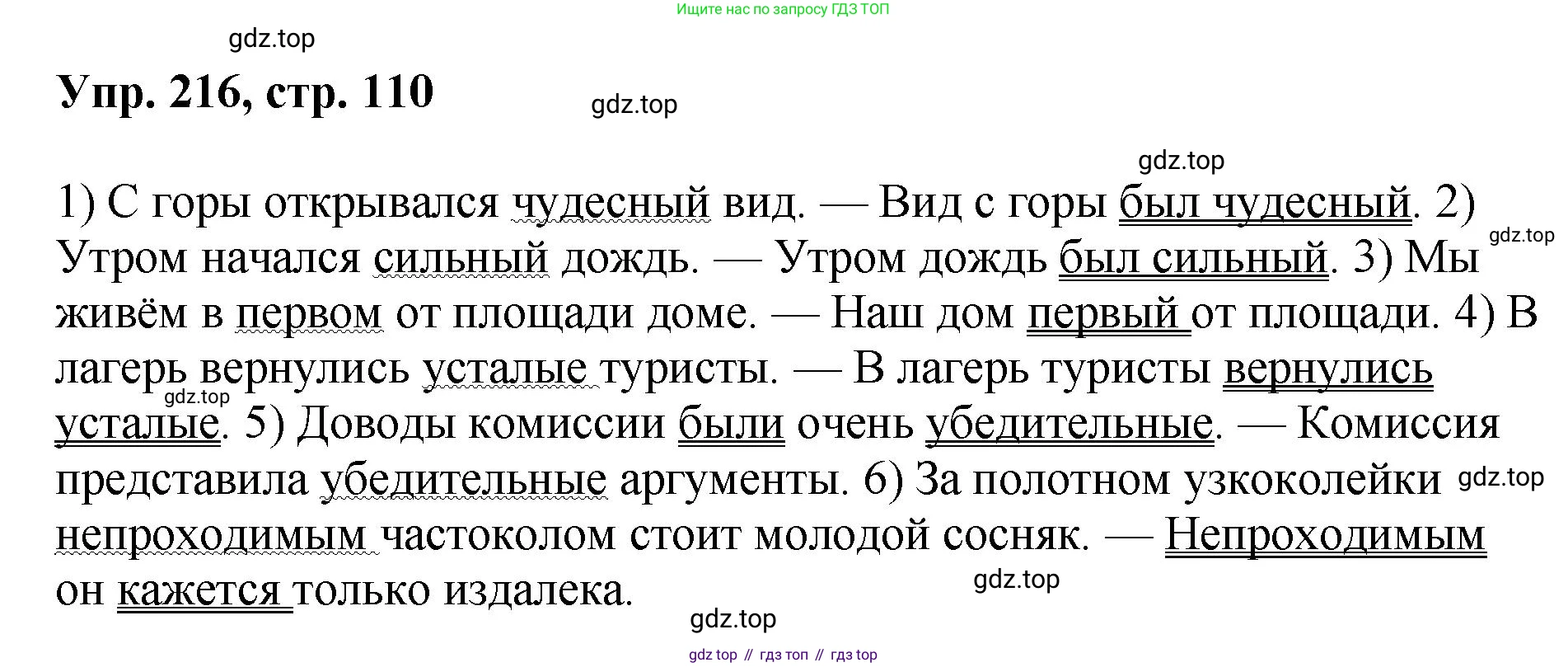 Русский язык, 8 класс Учебник, авторы: Бархударов Степан Григорьевич, Крючков Сергей Ефимович, Максимов Леонард Юрьевич, Чешко Лев Антонович, Николина Наталия Анатольевна, Мишина Клара Ивановна, Текучева Ирина Викторовна, Курцева Зоя Ивановна, Комиссарова Людмила Юрьевна, издательство Просвещение, Москва, 2023, зелёного цвета, страница 110, номер 216, Решение 1 (2023-2027)
