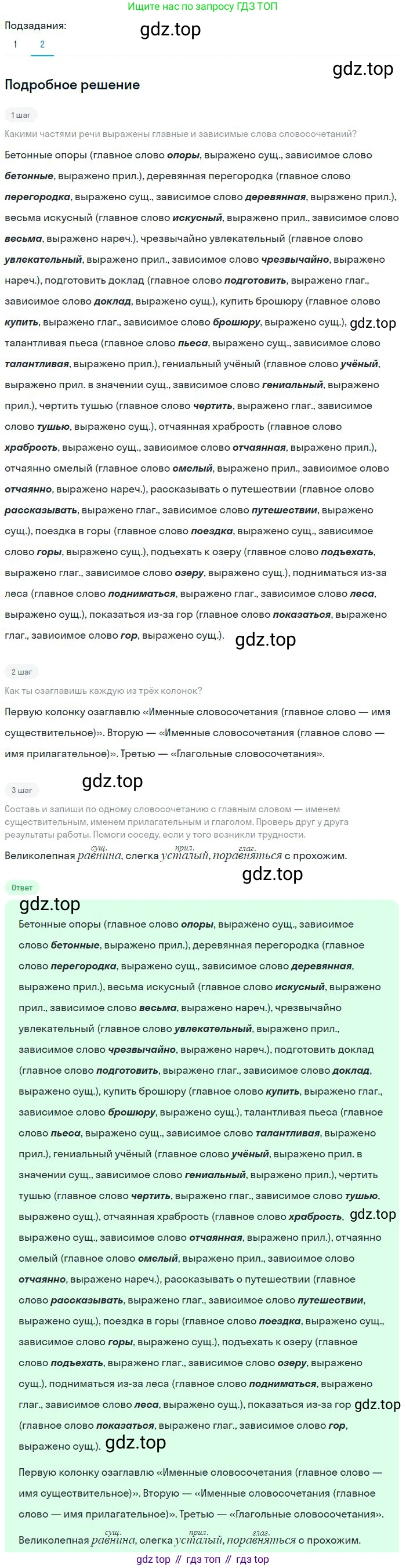 Русский язык, 8 класс Учебник, авторы: Бархударов Степан Григорьевич, Крючков Сергей Ефимович, Максимов Леонард Юрьевич, Чешко Лев Антонович, Николина Наталия Анатольевна, Мишина Клара Ивановна, Текучева Ирина Викторовна, Курцева Зоя Ивановна, Комиссарова Людмила Юрьевна, издательство Просвещение, Москва, 2023, зелёного цвета, страница 47, номер 88, Решение 2 (2023-2027)