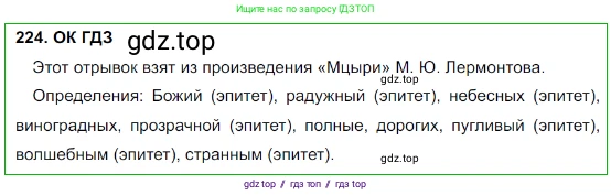 Русский язык, 8 класс Учебник, авторы: Бархударов Степан Григорьевич, Крючков Сергей Ефимович, Максимов Леонард Юрьевич, Чешко Лев Антонович, Николина Наталия Анатольевна, Мишина Клара Ивановна, Текучева Ирина Викторовна, Курцева Зоя Ивановна, Комиссарова Людмила Юрьевна, издательство Просвещение, Москва, 2023, зелёного цвета, страница 114, номер 224, Решение 3 (2023-2027)