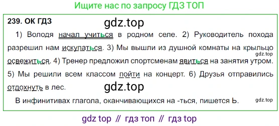 Русский язык, 8 класс Учебник, авторы: Бархударов Степан Григорьевич, Крючков Сергей Ефимович, Максимов Леонард Юрьевич, Чешко Лев Антонович, Николина Наталия Анатольевна, Мишина Клара Ивановна, Текучева Ирина Викторовна, Курцева Зоя Ивановна, Комиссарова Людмила Юрьевна, издательство Просвещение, Москва, 2023, зелёного цвета, страница 121, номер 239, Решение 3 (2023-2027)