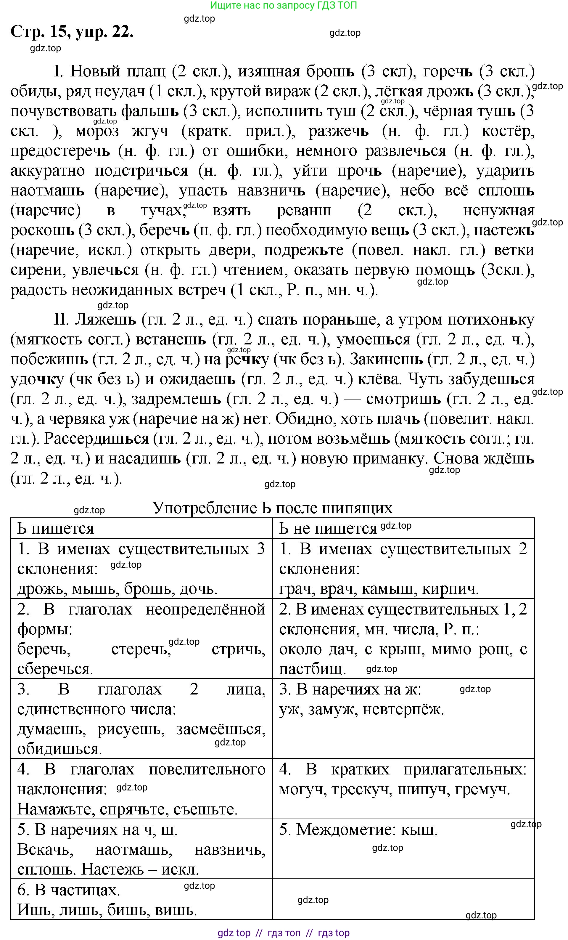 Русский язык, 8 класс Учебник, авторы: Бархударов Степан Григорьевич, Крючков Сергей Ефимович, Максимов Леонард Юрьевич, Чешко Лев Антонович, Николина Наталия Анатольевна, Мишина Клара Ивановна, Текучева Ирина Викторовна, Курцева Зоя Ивановна, Комиссарова Людмила Юрьевна, издательство Просвещение, Москва, 2023, зелёного цвета, страница 15, номер 22, Решение 1 (2024-2027)