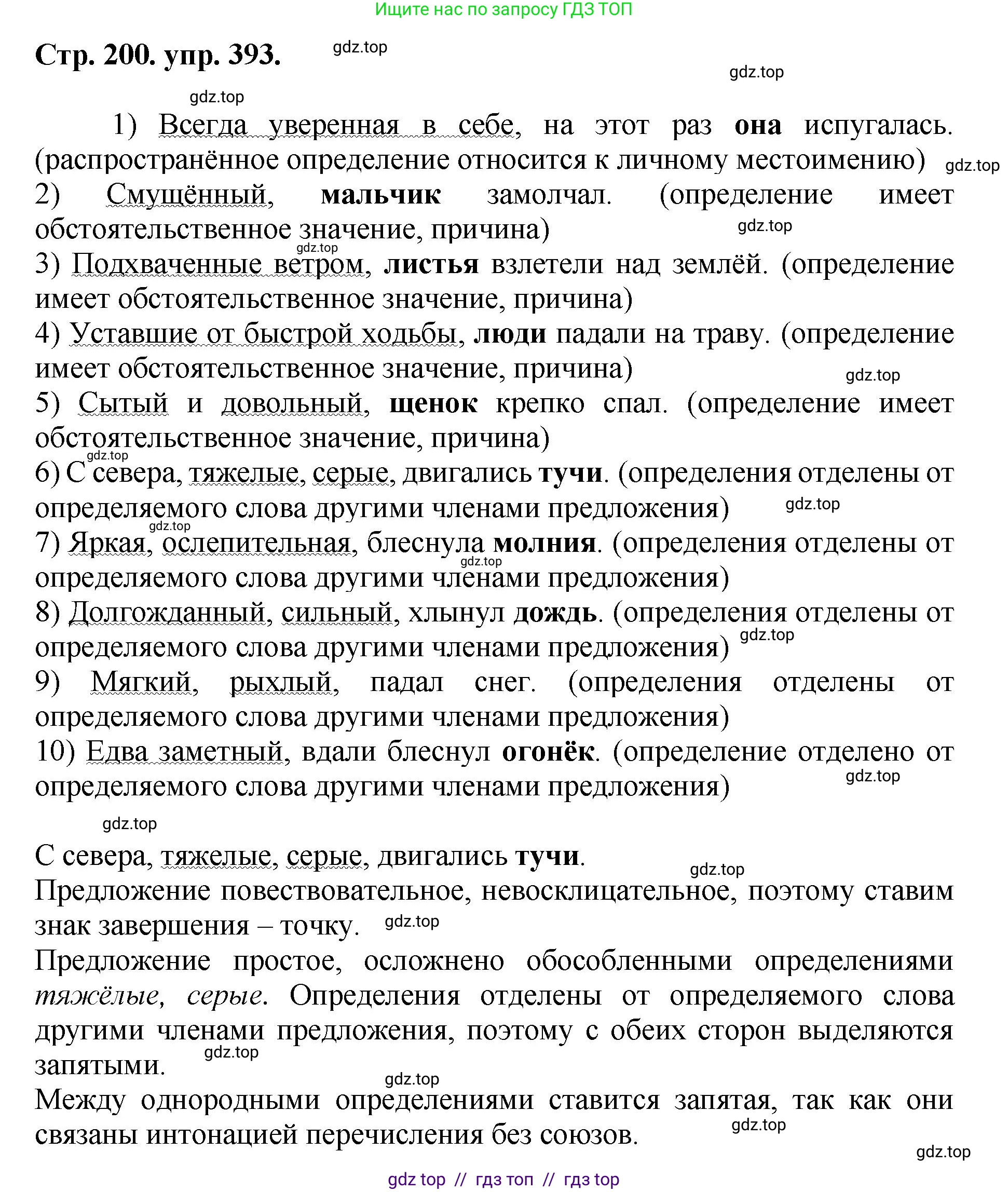 Русский язык, 8 класс Учебник, авторы: Бархударов Степан Григорьевич, Крючков Сергей Ефимович, Максимов Леонард Юрьевич, Чешко Лев Антонович, Николина Наталия Анатольевна, Мишина Клара Ивановна, Текучева Ирина Викторовна, Курцева Зоя Ивановна, Комиссарова Людмила Юрьевна, издательство Просвещение, Москва, 2023, зелёного цвета, страница 200, номер 393, Решение 1 (2024-2027)