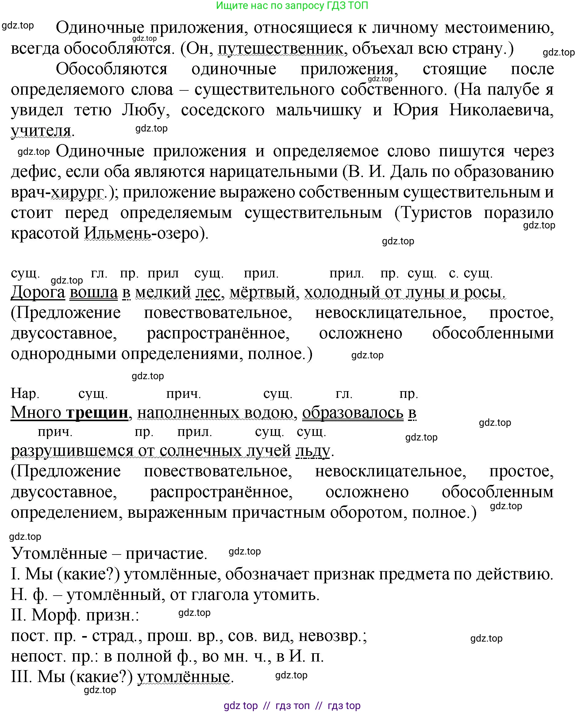 Русский язык, 8 класс Учебник, авторы: Бархударов Степан Григорьевич, Крючков Сергей Ефимович, Максимов Леонард Юрьевич, Чешко Лев Антонович, Николина Наталия Анатольевна, Мишина Клара Ивановна, Текучева Ирина Викторовна, Курцева Зоя Ивановна, Комиссарова Людмила Юрьевна, издательство Просвещение, Москва, 2023, зелёного цвета, страница 264, номер 522, Решение 1 (2024-2027) (продолжение 2)