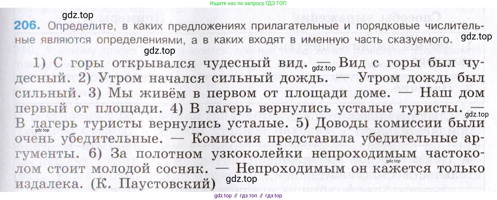 Русский язык, 8 класс Учебник, авторы: Бархударов Степан Григорьевич, Крючков Сергей Ефимович, Максимов Леонард Юрьевич, Чешко Лев Антонович, Николина Наталия Анатольевна, Мишина Клара Ивановна, Текучева Ирина Викторовна, Курцева Зоя Ивановна, Комиссарова Людмила Юрьевна, издательство Просвещение, Москва, 2023, зелёного цвета, страница 107, номер 206, Условие 2019-2022