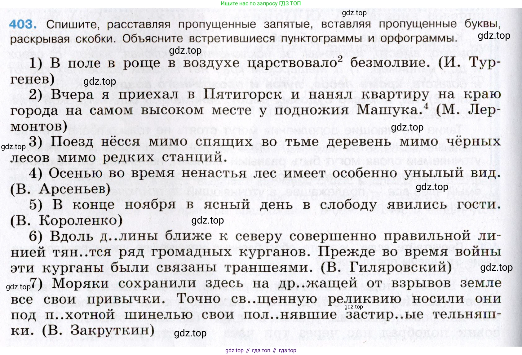 Русский язык, 8 класс Учебник, авторы: Бархударов Степан Григорьевич, Крючков Сергей Ефимович, Максимов Леонард Юрьевич, Чешко Лев Антонович, Николина Наталия Анатольевна, Мишина Клара Ивановна, Текучева Ирина Викторовна, Курцева Зоя Ивановна, Комиссарова Людмила Юрьевна, издательство Просвещение, Москва, 2023, зелёного цвета, страница 204, номер 403, Условие 2019-2022
