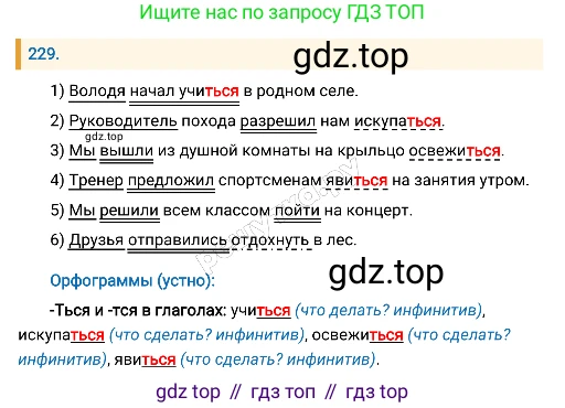 Русский язык, 8 класс Учебник, авторы: Бархударов Степан Григорьевич, Крючков Сергей Ефимович, Максимов Леонард Юрьевич, Чешко Лев Антонович, Николина Наталия Анатольевна, Мишина Клара Ивановна, Текучева Ирина Викторовна, Курцева Зоя Ивановна, Комиссарова Людмила Юрьевна, издательство Просвещение, Москва, 2023, зелёного цвета, страница 116, номер 229, Решение 4 (2019-2022)
