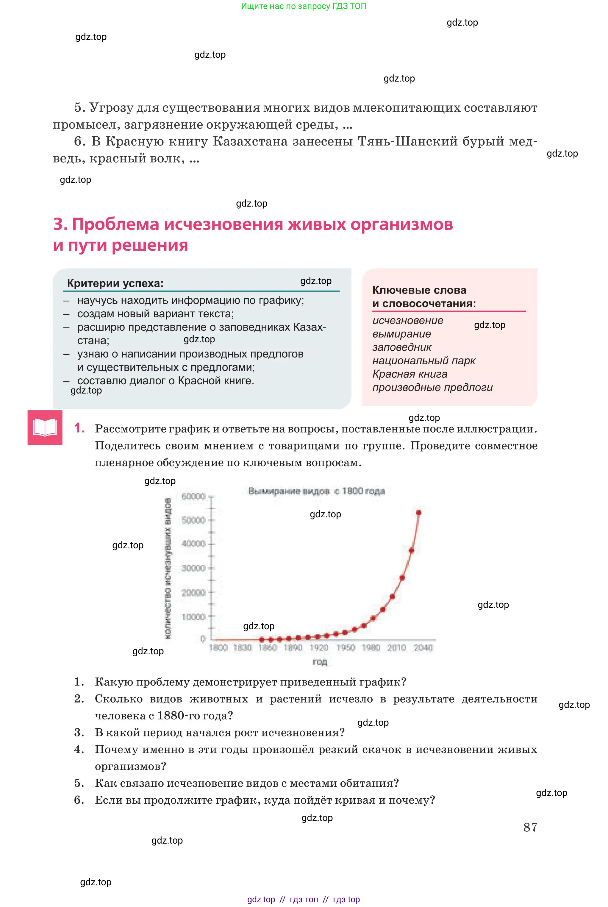 Русский язык, 8 класс Учебник, авторы: Капенова Жанарсын Жуматовна, Валова Мария Валерьевна, Мирошникова Наталья Владимировна, издательство Арман-ПВ, Астана, 2018, страница 87