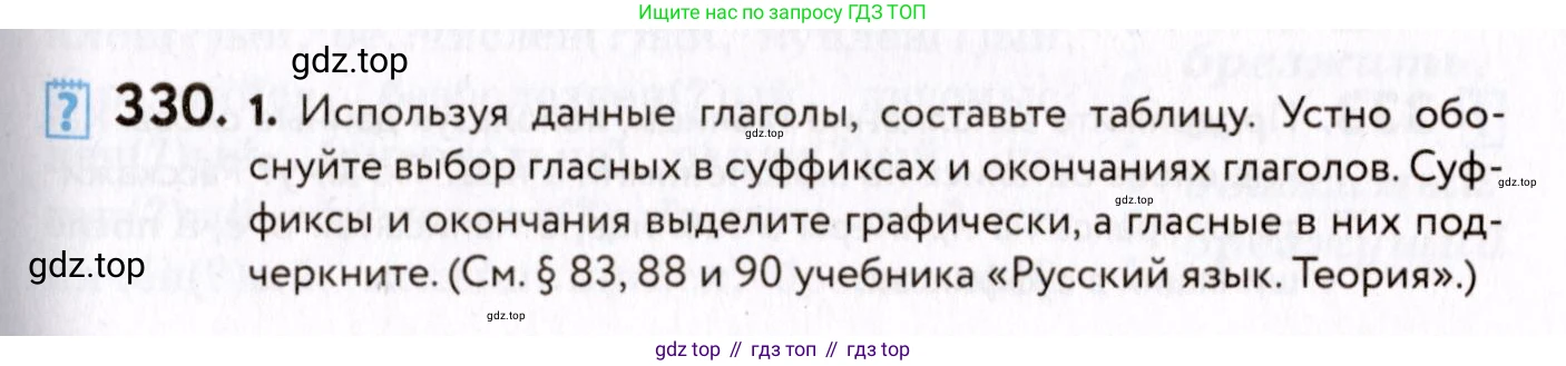 ГДЗ Русский язык, 8 класс Учебник, авторы: Пичугов Юрий Степанович, Еремеева Ангелина Павловна, Купалова Александра Юльевна, Леденёва В В, Лидман-Орлова Галина Кузьминична, Молодцова Светлана Николаевна, Пахнова Т М, Пименова Светлана Николаевна, Талалаева Л Ф, Фоминых Б И, издательство Просвещение, Москва, 2021, белого цвета, страница 153, номер 330, Условие