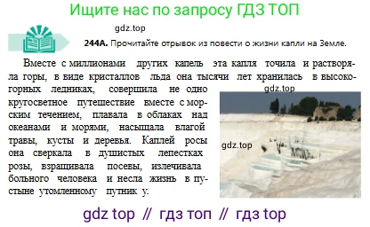 Русский язык, 8 класс Учебник, авторы: Сабитова Зинаида Какбаевна, Скляренко Ксения Сергеевна, издательство Мектеп, Алматы, 2018, страница 156, номер 244, Условия