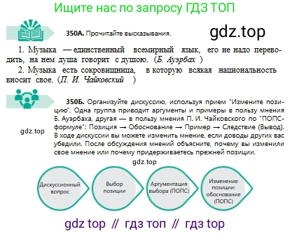 Русский язык, 8 класс Учебник, авторы: Сабитова Зинаида Какбаевна, Скляренко Ксения Сергеевна, издательство Мектеп, Алматы, 2018, страница 209, номер 350, Условия