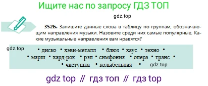 Русский язык, 8 класс Учебник, авторы: Сабитова Зинаида Какбаевна, Скляренко Ксения Сергеевна, издательство Мектеп, Алматы, 2018, страница 211, номер 352, Условия (продолжение 2)