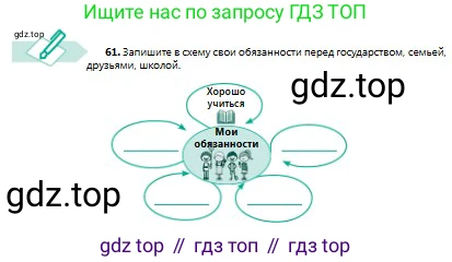 Русский язык, 8 класс Учебник, авторы: Сабитова Зинаида Какбаевна, Скляренко Ксения Сергеевна, издательство Мектеп, Алматы, 2018, страница 41, номер 61, Условия