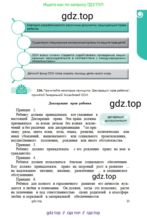 Русский язык, 8 класс Учебник, авторы: Сабитова Зинаида Какбаевна, Скляренко Ксения Сергеевна, издательство Мектеп, Алматы, 2018, страница 23
