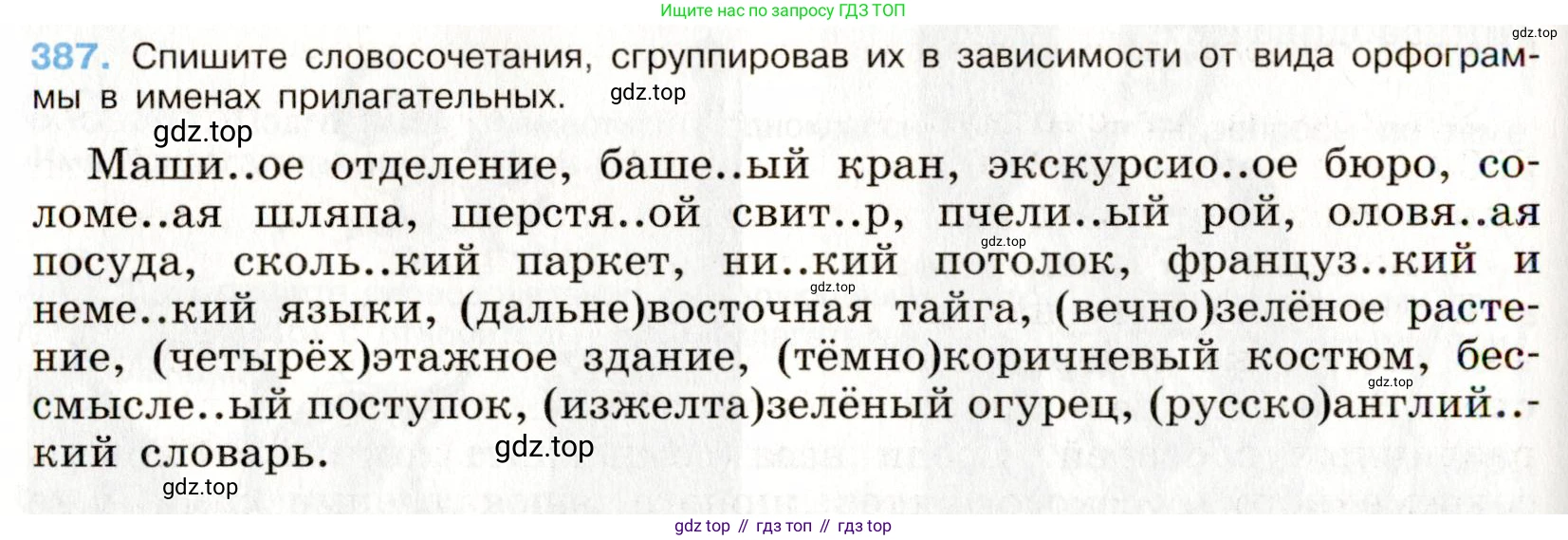 ГДЗ Русский язык, 9 класс Учебник, авторы: Бархударов Степан Григорьевич, Крючков Сергей Ефимович, Максимов Леонард Юрьевич, Чешко Лев Антонович, Николина Наталия Анатольевна, Мишина Клара Ивановна, Текучева Ирина Викторовна, Курцева Зоя Ивановна, Комиссарова Людмила Юрьевна, издательство Просвещение, Москва, 2023, салатового цвета, страница 206, номер 387, Условие 2019-2022
