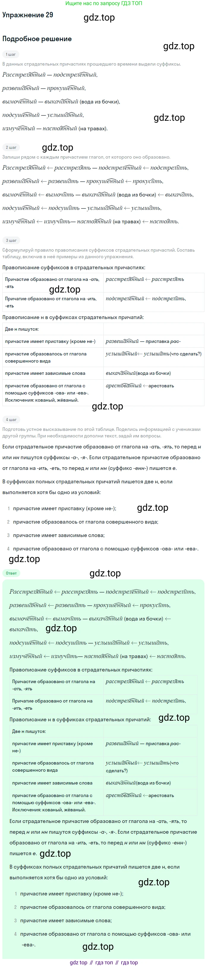 Русский язык, 9 класс Учебник, авторы: Бархударов Степан Григорьевич, Крючков Сергей Ефимович, Максимов Леонард Юрьевич, Чешко Лев Антонович, Николина Наталия Анатольевна, Мишина Клара Ивановна, Текучева Ирина Викторовна, Курцева Зоя Ивановна, Комиссарова Людмила Юрьевна, издательство Просвещение, Москва, 2023, салатового цвета, страница 17, номер 29, Решение 2019-2022