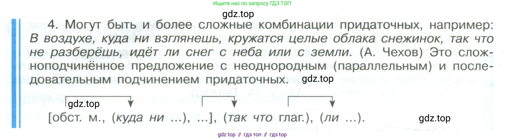Русский язык, 9 класс Учебник, авторы: Бархударов Степан Григорьевич, Крючков Сергей Ефимович, Максимов Леонард Юрьевич, Чешко Лев Антонович, Николина Наталия Анатольевна, Мишина Клара Ивановна, Текучева Ирина Викторовна, Курцева Зоя Ивановна, Комиссарова Людмила Юрьевна, издательство Просвещение, Москва, 2023, салатового цвета, страница 126, номер 249, Условие 2023 (продолжение 3)