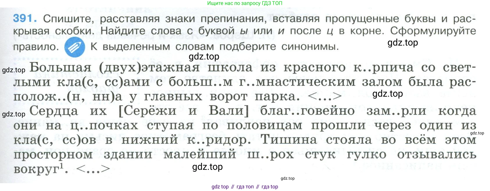 ГДЗ Русский язык, 9 класс Учебник, авторы: Бархударов Степан Григорьевич, Крючков Сергей Ефимович, Максимов Леонард Юрьевич, Чешко Лев Антонович, Николина Наталия Анатольевна, Мишина Клара Ивановна, Текучева Ирина Викторовна, Курцева Зоя Ивановна, Комиссарова Людмила Юрьевна, издательство Просвещение, Москва, 2023, салатового цвета, страница 207, номер 391, Условие 2023