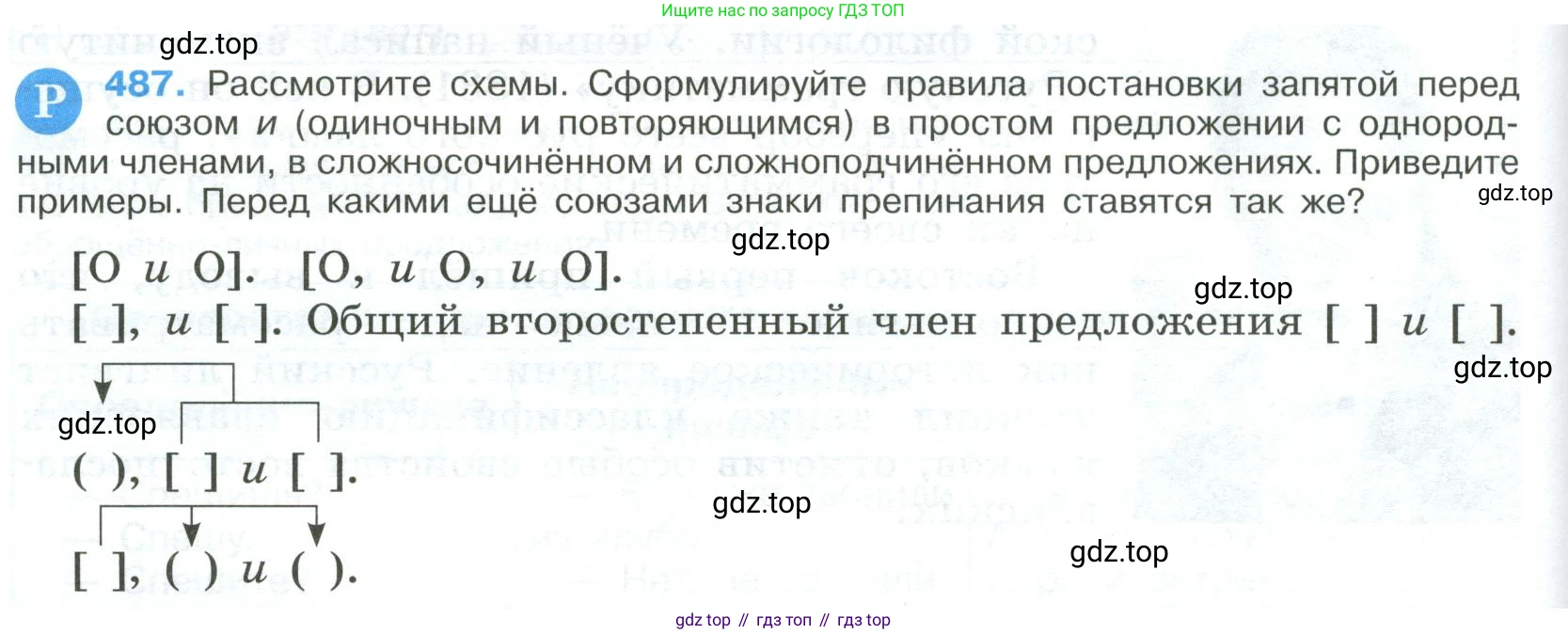 Русский язык, 9 класс Учебник, авторы: Бархударов Степан Григорьевич, Крючков Сергей Ефимович, Максимов Леонард Юрьевич, Чешко Лев Антонович, Николина Наталия Анатольевна, Мишина Клара Ивановна, Текучева Ирина Викторовна, Курцева Зоя Ивановна, Комиссарова Людмила Юрьевна, издательство Просвещение, Москва, 2023, салатового цвета, страница 246, номер 487, Условие 2023