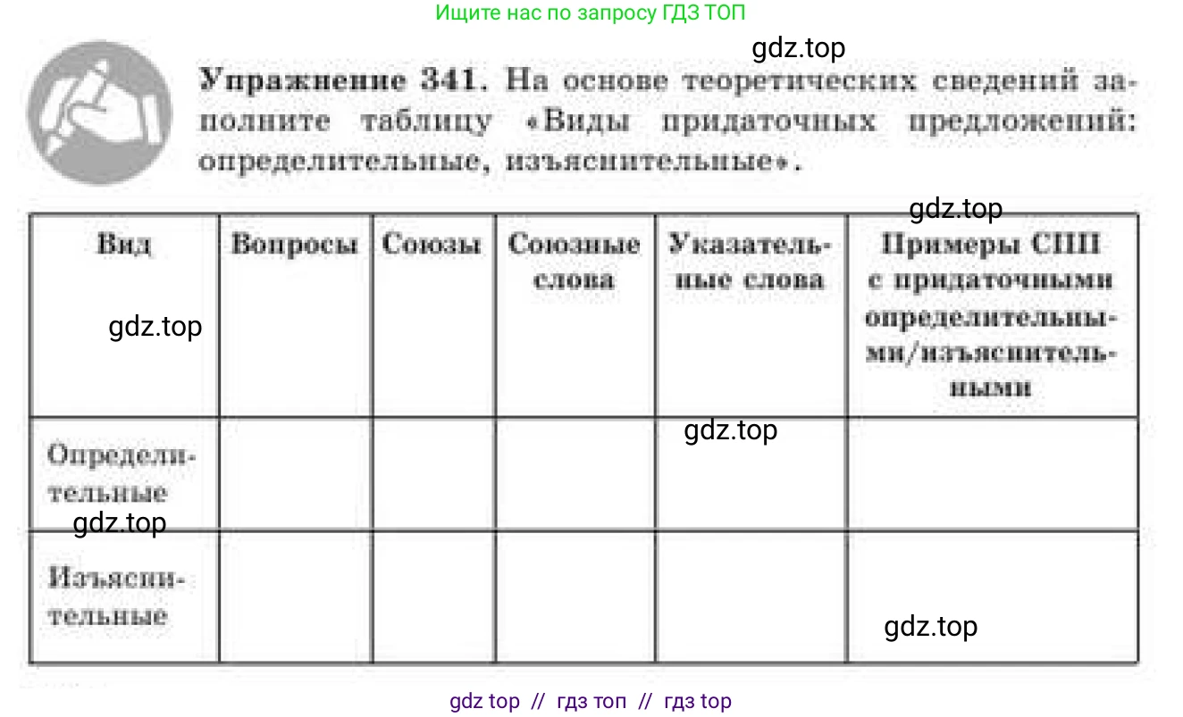 Русский язык, 9 класс Учебник, авторы: Кульгильдинова Тулебике Алимжановна, Кажигалиева Гульмира Абзалхановна, Багдашкина Ирина Васильевна, издательство Атамұра, Алматы, 2019, жёлтого цвета, страница 184, номер 341, Условие