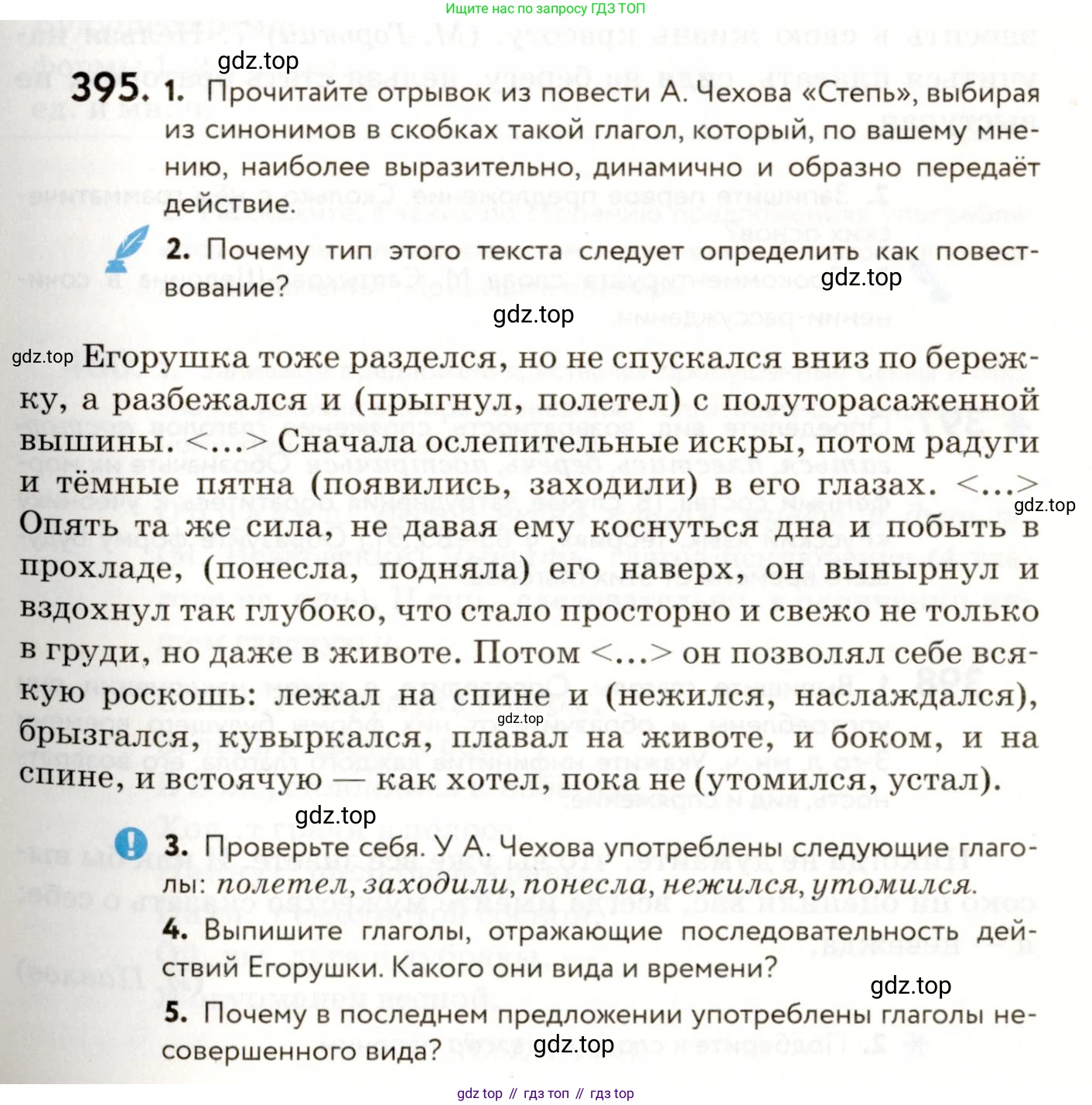 ГДЗ Русский язык, 9 класс Учебник, авторы: Пичугов Юрий Степанович, Еремеева Ангелина Павловна, Купалова Александра Юльевна, Лидман-Орлова Галина Кузьминична, Молодцова Светлана Николаевна, Пахнова Т М, Пименова Светлана Николаевна, Талалаева Л Ф, Фоминых Б И, издательство Просвещение, Москва, 2021, белого цвета, страница 249, номер 395, Условие