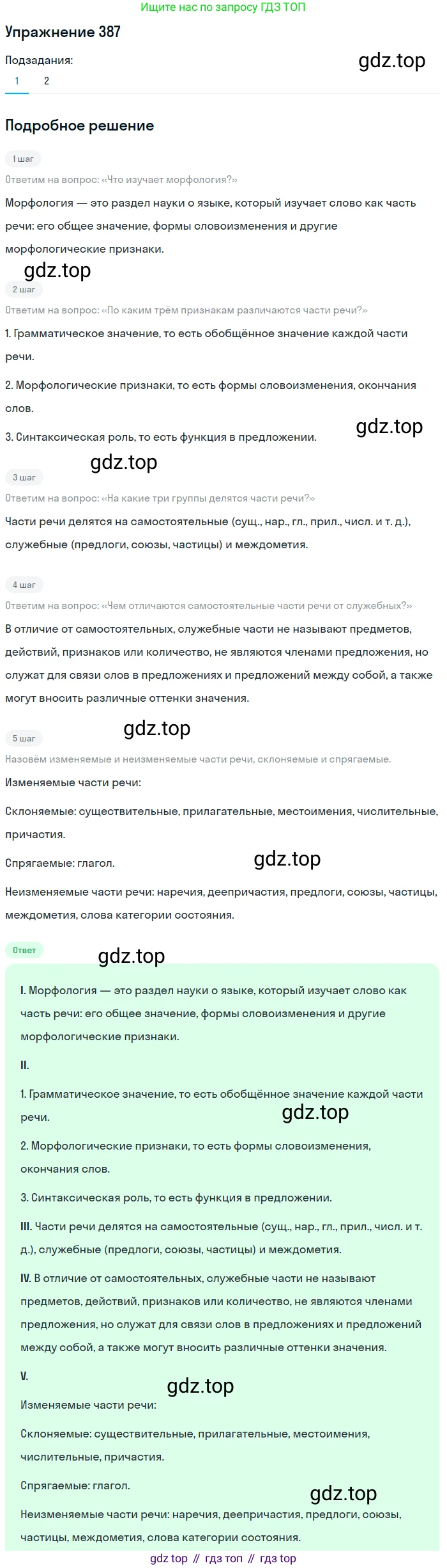 ГДЗ Русский язык, 9 класс Учебник, авторы: Пичугов Юрий Степанович, Еремеева Ангелина Павловна, Купалова Александра Юльевна, Лидман-Орлова Галина Кузьминична, Молодцова Светлана Николаевна, Пахнова Т М, Пименова Светлана Николаевна, Талалаева Л Ф, Фоминых Б И, издательство Просвещение, Москва, 2021, белого цвета, страница 246, номер 387, Решение 2
