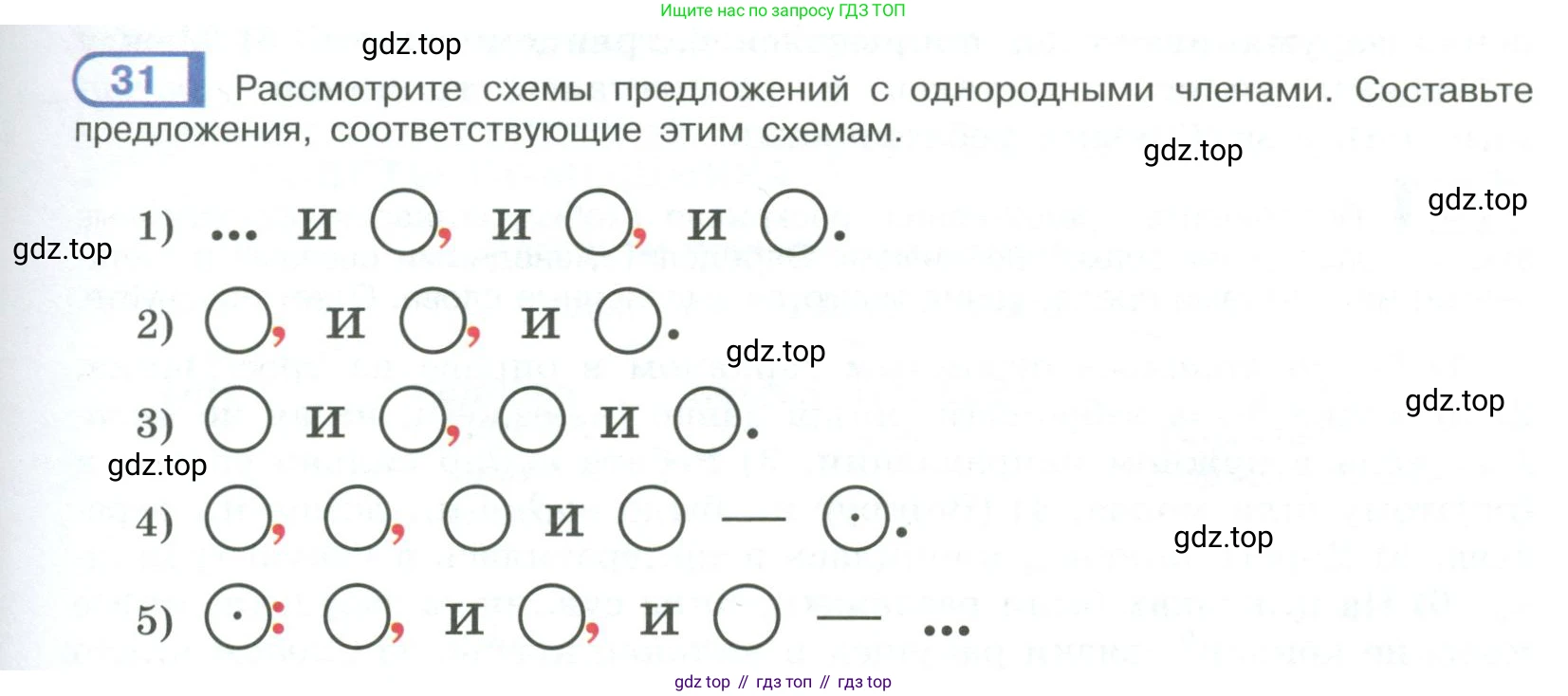 ГДЗ Русский язык, 9 класс Учебник, авторы: Рыбченкова Лидия Макаровна, Александрова Ольга Макаровна, Загоровская Ольга Владимировна, Нарушевич Андрей Георгиевич, Григорьев Андрей Владимирович, издательство Просвещение, Москва, 2019, красного цвета, страница 21, номер 31, Условие