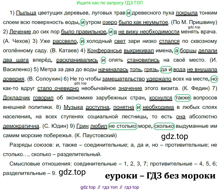 ГДЗ Русский язык, 9 класс Учебник, авторы: Рыбченкова Лидия Макаровна, Александрова Ольга Макаровна, Загоровская Ольга Владимировна, Нарушевич Андрей Георгиевич, Григорьев Андрей Владимирович, издательство Просвещение, Москва, 2019, красного цвета, страница 62, номер 103, Решение 2