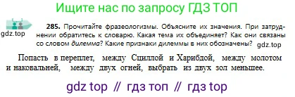 Русский язык, 9 класс Учебник, авторы: Сабитова Зинаида Какбаевна, Бейсембаев Амангельды Ракишевич, издательство Мектеп, Алматы, 2019, страница 183, номер 285, Условие