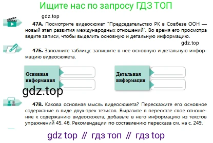 Русский язык, 9 класс Учебник, авторы: Сабитова Зинаида Какбаевна, Бейсембаев Амангельды Ракишевич, издательство Мектеп, Алматы, 2019, страница 32, номер 47, Условие