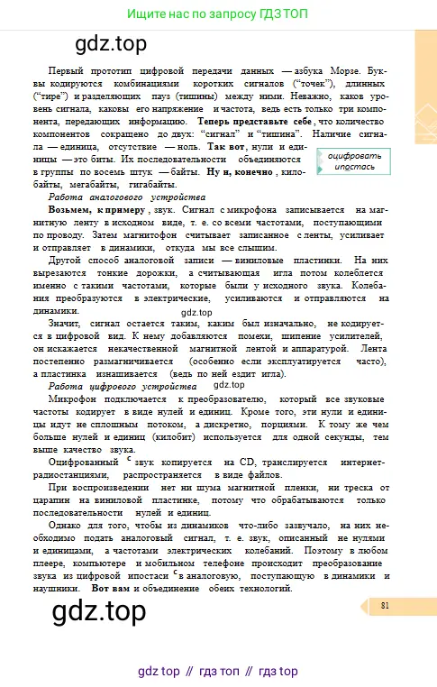 Условие